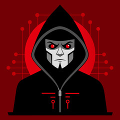 Hacker: Symbolizing Cybersecurity and Digital Intrigue