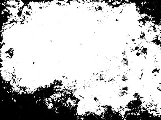 Rustic grunge texture with grain and stains. Abstract noise background. PNG graphic illustration with transparent background.