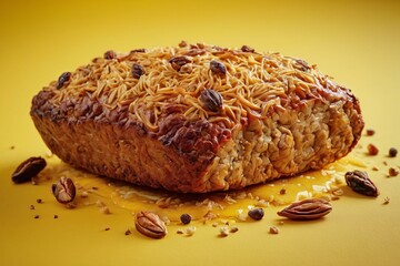 Almond and Raisin Coffee Cake