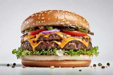 Gourmet Style Cheeseburger