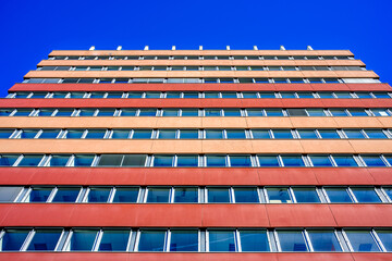 typical windows at an office building