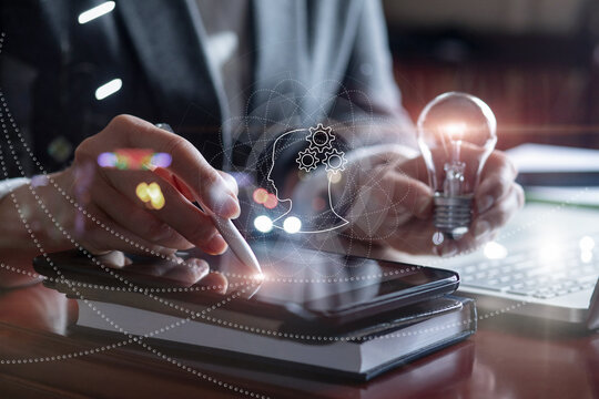 Idea generation concepts when working with artificial intelligence.