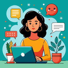 Business and Marketing: Engaging in Online Chat and E-commerce