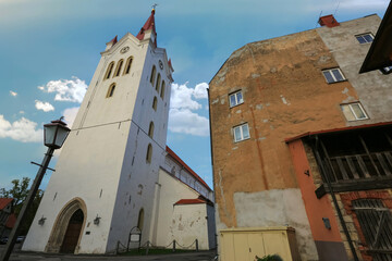 St.John`s church in the town Cesis