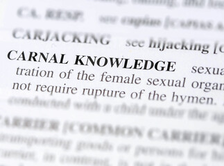 carnal knowledge