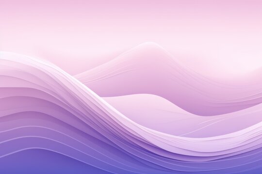 Mountain line art background, luxury Lilac wallpaper design for cover, invitation background
