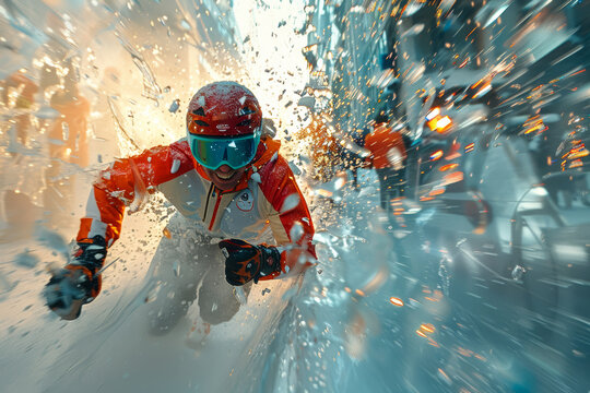 Paris 2024 Olympic Games. JJOO. Cross country Ski.