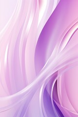 Moving designed horizontal banner with Lilac. Dynamic curved lines with fluid flowing waves and curves