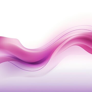Moving designed horizontal banner with Mauve. Dynamic curved lines with fluid flowing waves and curves © Lenhard