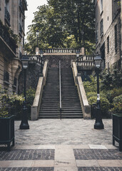 Stairs up in Paris