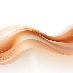 banner with Tan Dynamic curved lines with fluid flowing waves