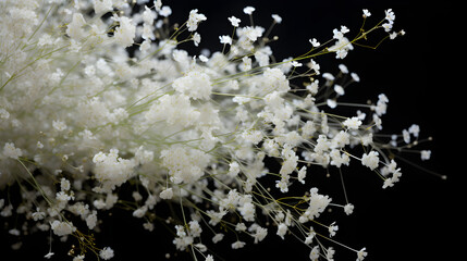 Ethereal Bloom - A Close Up of the Delicate and Exquisite Gypsophila 