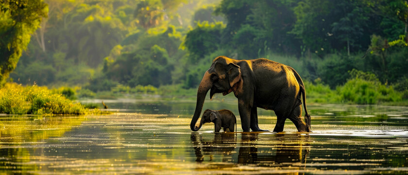 Animals in wildlife sanctuaries promoting conservation and care