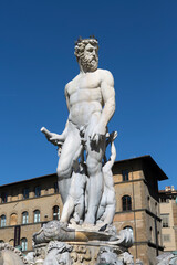 Obraz premium Italy Florence city view on a sunny day