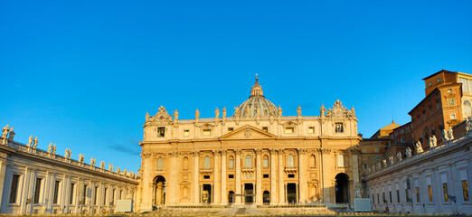 Italy Rome Vatican on a sunny autumn day