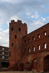 Italy Turin city view on a winter sunny day