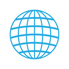 internet web sign symbol. vector illustration on white background.