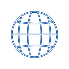 internet web sign symbol. vector illustration on white background.