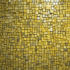 background texture a yellow and black mosaic tile pattern 