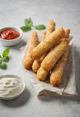 Crispy Chicken Fingers Snack