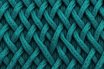 Teal rope pattern seamless texture