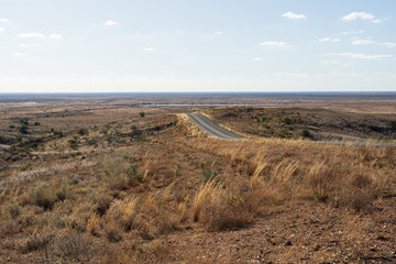 Scenery at the Mundi Mundi lookout near Silverton