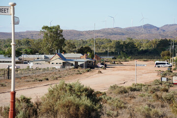 The ghost town of Silverton, a tourist attraction near Broken Hill, NSW