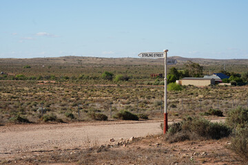 The ghost town of Silverton, a tourist attraction near Broken Hill, NSW