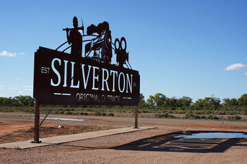 The ghost town of Silverton, a tourist attraction near Broken Hill, NSW