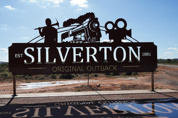 The ghost town of Silverton, a tourist attraction near Broken Hill, NSW
