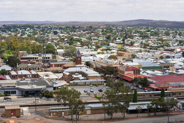 Panoramic view of Broken Hill, New South Wales, Australia