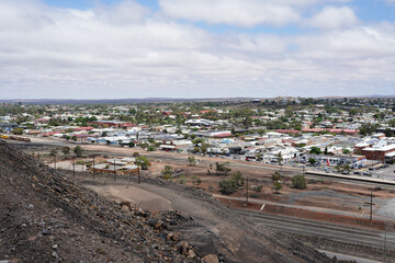 Fototapeta na wymiar Panoramic view of Broken Hill, New South Wales, Australia