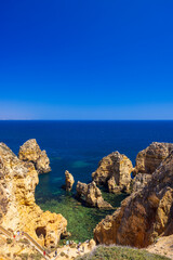 coast of Algarve near Lagos, Portugal