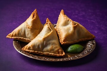 Golden Baked Savory Samosas