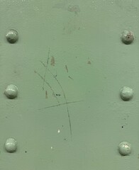 metal plate with rivets