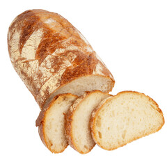 freshly baked homemade tradtional hand sliced bread