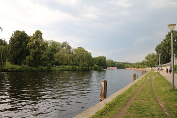 The river Spree in Berlin, Germany - 740251436