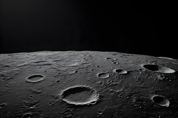 Surface of the Moon, moon, lunar, luna surface, photo of the surface on the moon - obrazy, fototapety, plakaty