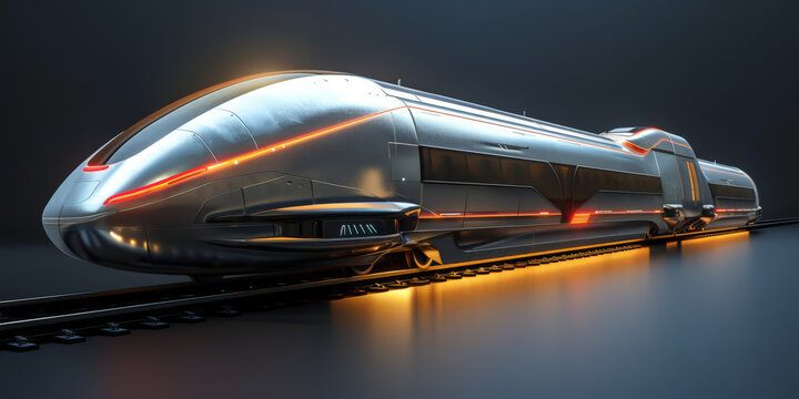 train hyper velocity of the future, wallpaper, illustration