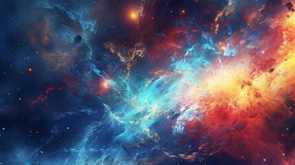 Fototapeta premium abstract outer space