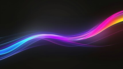 Obraz premium Amoled phone wallpaper design with mesmerizing display of a special setting wiith vibrant light, smoke, beautiful objects dancing in abstract swirls like a symphony of color.
