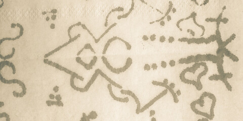 Fashion Ornament. Vintage Cute Vintage Ornament.