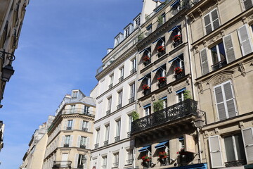real estate in Paris , freestone facades