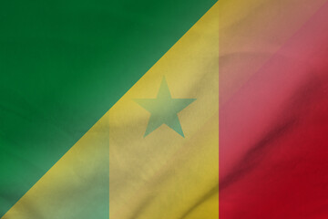 Republic of the Congo and Senegal government flag international relations SEN COD © dmitriy