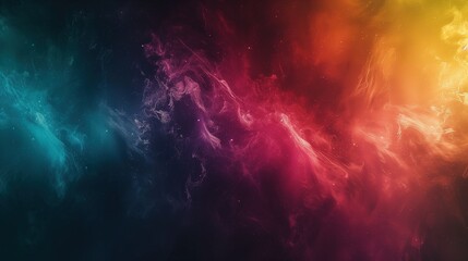 Fototapeta na wymiar Cosmic Nebula Color Gradient Abstract Texture