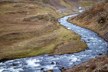 river in the mountains