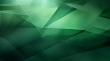 Fototapeta premium Abstract green gradient textured background with dynamic, technology background, glowing light rays