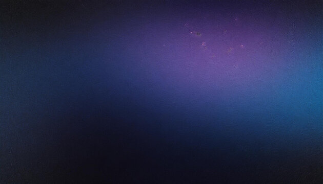 Dark blue purple glowing grainy gradient background black noise texture for website, wallpaper, background,