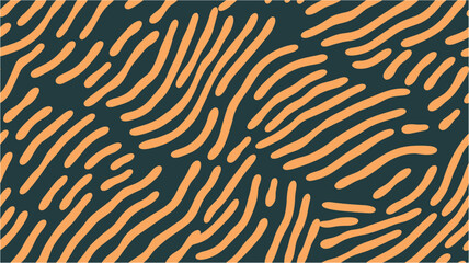 Minimalistic design. Radiation background. Orange abstract pattern backdrop decoration background. Vector leaflet orbrochure cover. Design Line Pattern Wallpaper Art Elegant Background. Seamless.