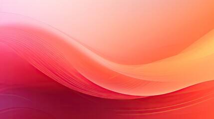 Vibrant Gradient Abstract Background with Fluid Wavy Lines and Soft Colorful Tones